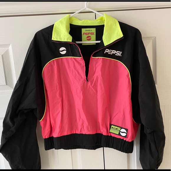 New w/o tags Forever 21 Pepsi pullover - Picture 2 of 2